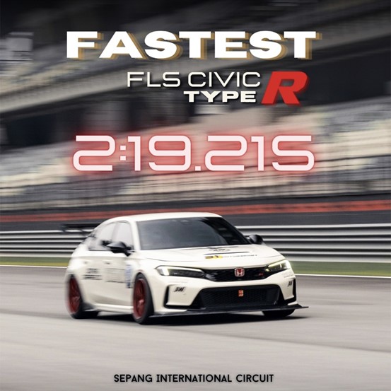 RYDANZ REVIMAX R50 Shatters Lap Record at Sepang with Honda FL5 Type R