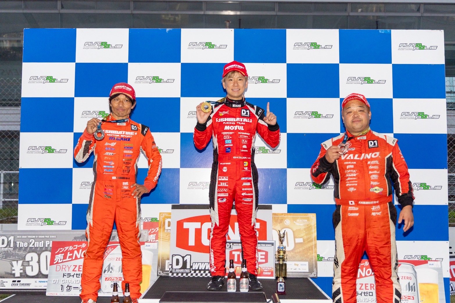 Rydanz R Series Powers SHIBATA RACING TEAM to Victory at D1GP AUTOPOLIS!